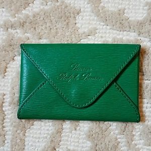 Ralph Lauren leather card holder